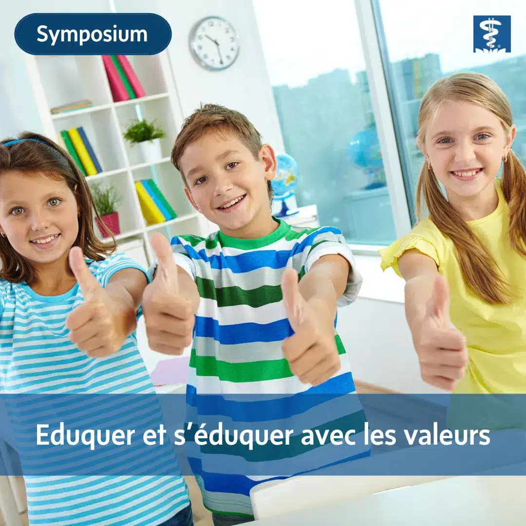 Symposium Éduquer et séduire avec les valeurs, avec des enfants souriants